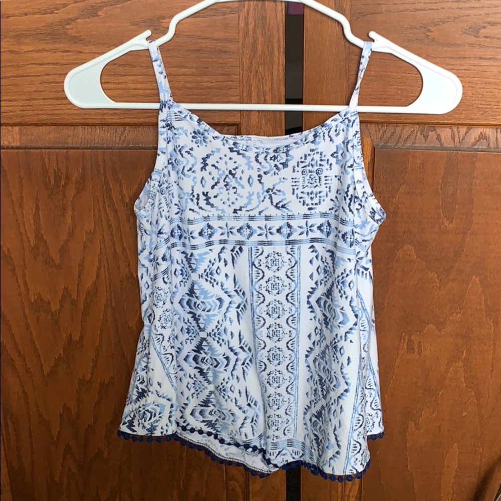 *KIDS* Tasseled tank top